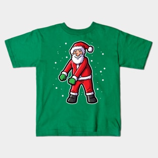 Flossing Santa Kids T-Shirt